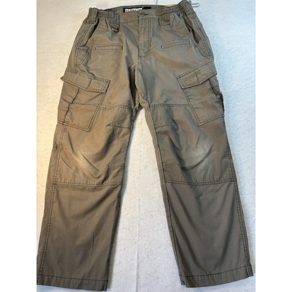 Blackhawk Warrior Wear Cargo Pants Mens 34x27 Gray Pockets Utility‎ Military